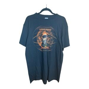 Judas Priest Nostradamus World Tour 2008 T-shirt Anvil Size L Men's